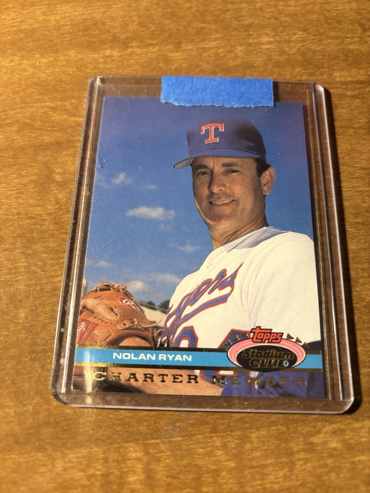 1991 Stadium Club Charter Member - Nolan Ryan 300th Career Win