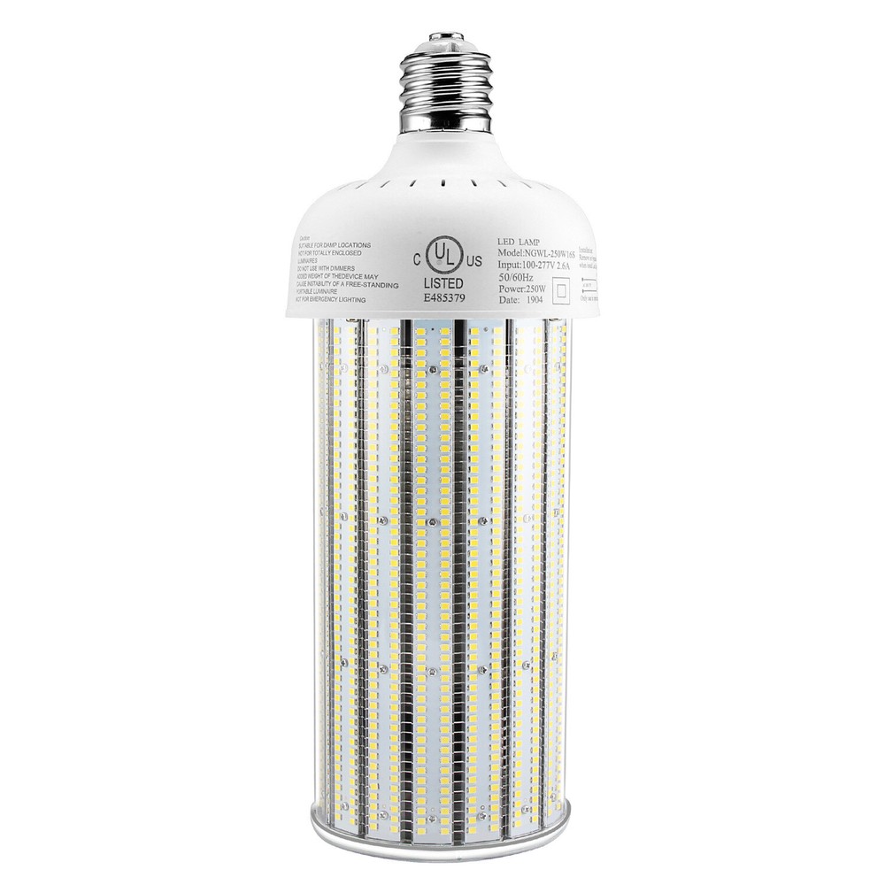 250W LED Corn Bulb Light For Workshop Open Fixture Replace 1000W MH HID HPS Bulb