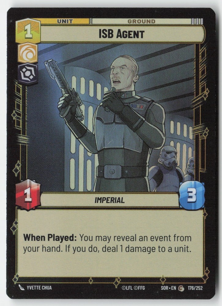 SWU - ISB Agent SOR 176 Standard Foil