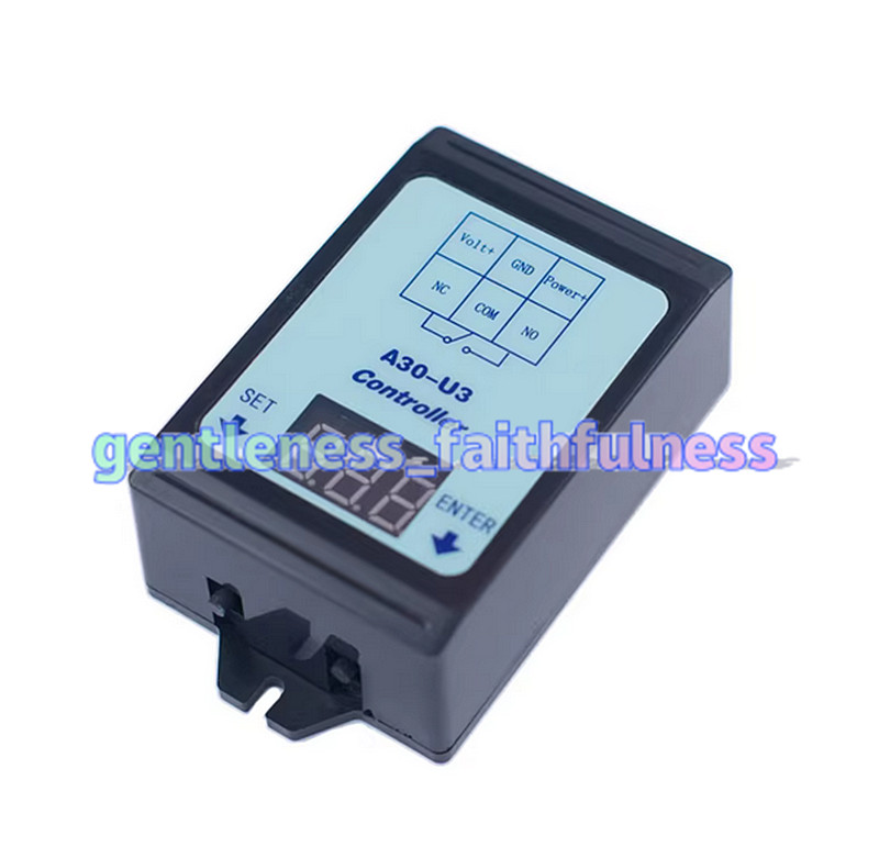 A30-U3 DC Voltage Relay 6-80V48V60V 30A Detection Control Delay Switch Interval