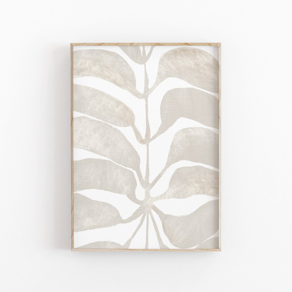 Beige Abstract Painting Poster Premium Quality Choose your Size