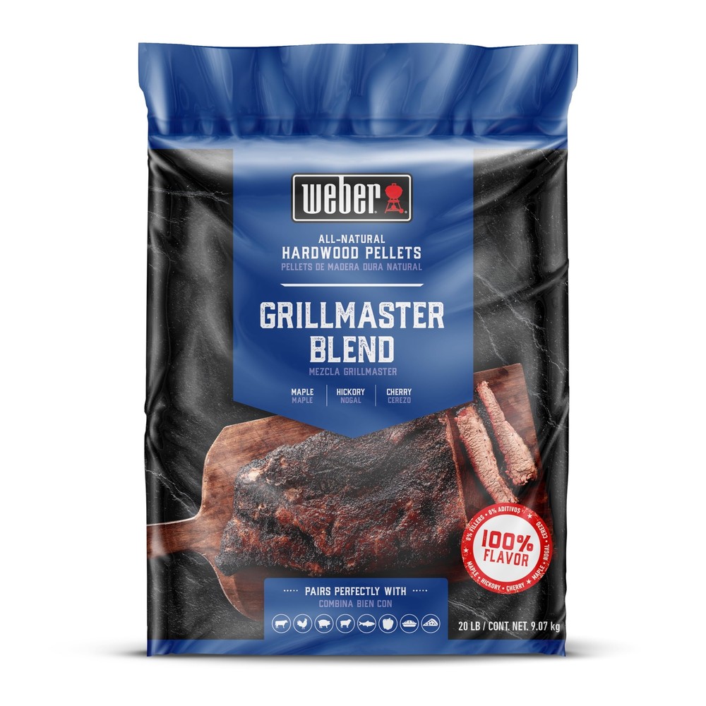 Traeger All-Natural Wood Grilling Pellets Pro Blend Cherry-Hickory-Oak 30 lb Bag