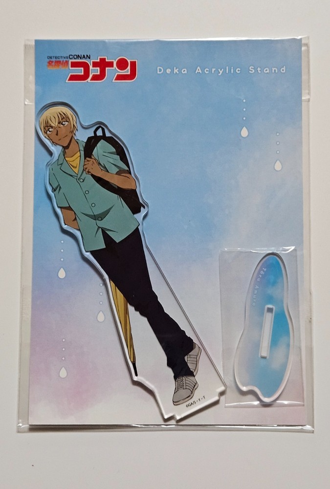 Detective Conan Deka Acrylic Stand Toru Amuro After Rain ver. New 名探偵コナン