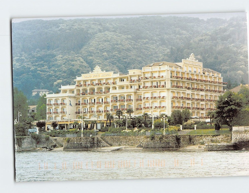 Postcard Grand Hotel Bristol (Stresa) Italy