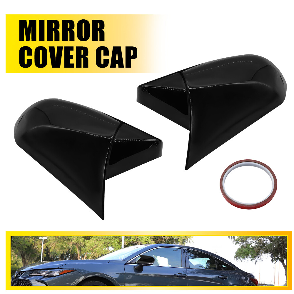 2018-2024 Toyota Camry Gloss Black Side Mirror Cover Overlays