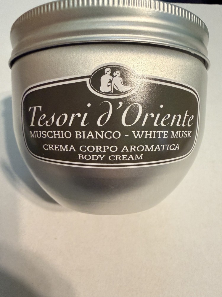 Tesori D’Oriente - Muschio Bianco - White Musk 300Ml Aromatic Body Cream |NEW|