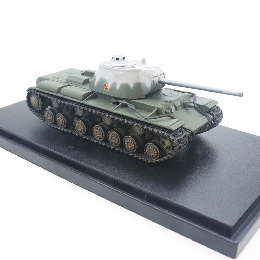 9.5cm Diecast Alloy 1/72 Scale Soviet Army KV-3 Heavy Tank Finished Model Gift