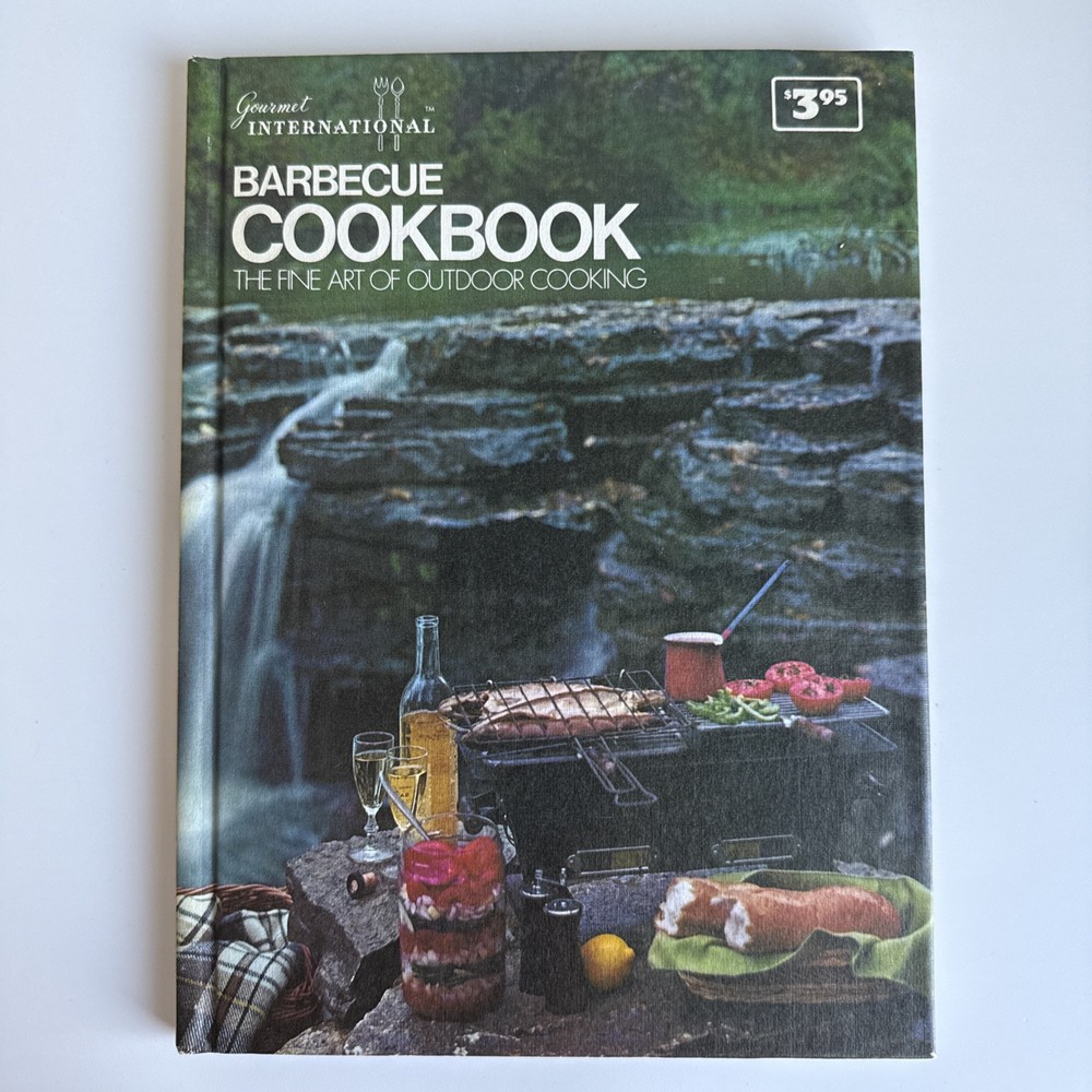 Gourmet International Barbecue Cookbook Hardcover 1972 VTG