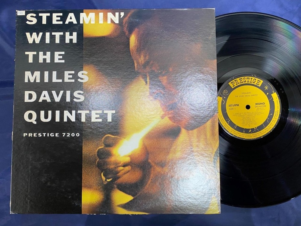 MILES DAVIS STEAMIN' PRESTIGE SMJ 6533 MONO JAPAN Vinyl LP
