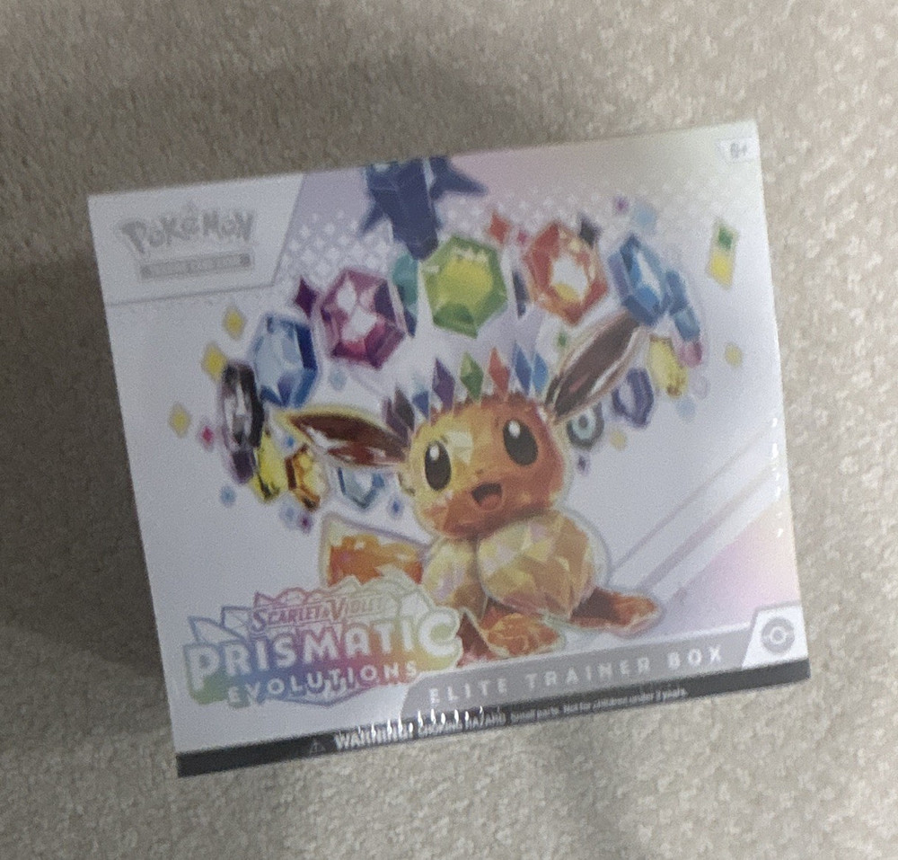 Pokémon TCG Prismatic Evolutions Elite Trainer Box, English SEALED