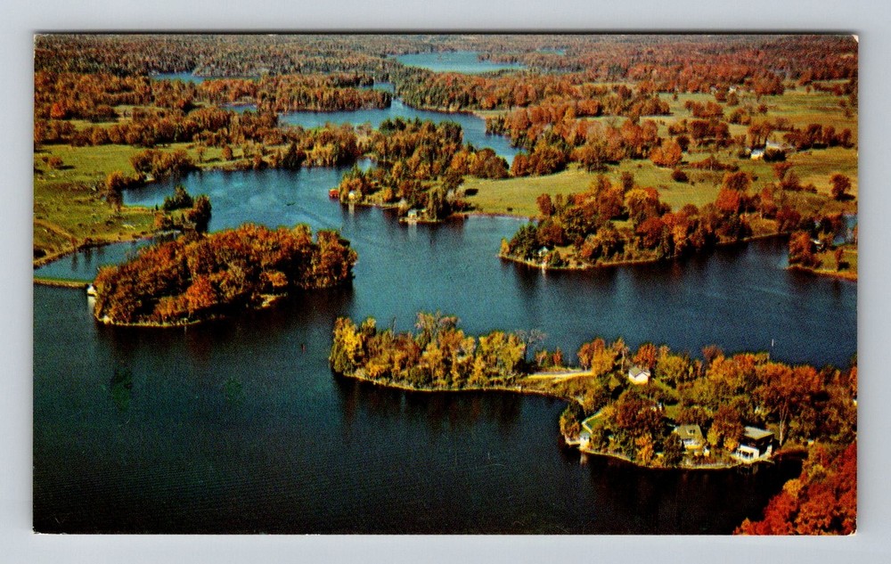 Canada- Seeleys Bay Ontario Rideau Lakes Vacation Area Postal Vintage Postcard