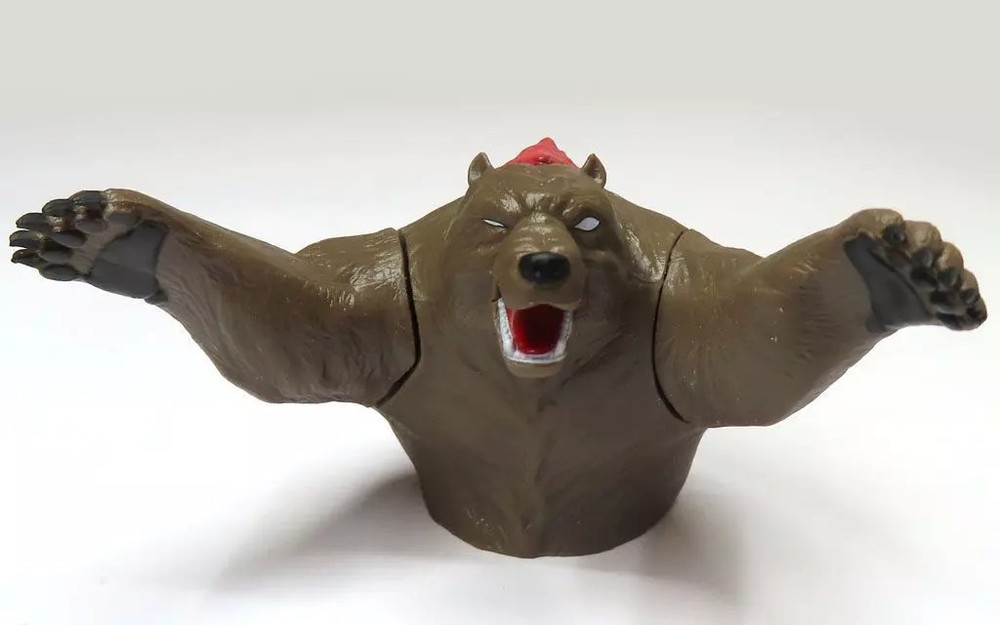 Ginga Nagareboshi Gin Figure Collection Red Kabuto Upper Body Capsule Toy