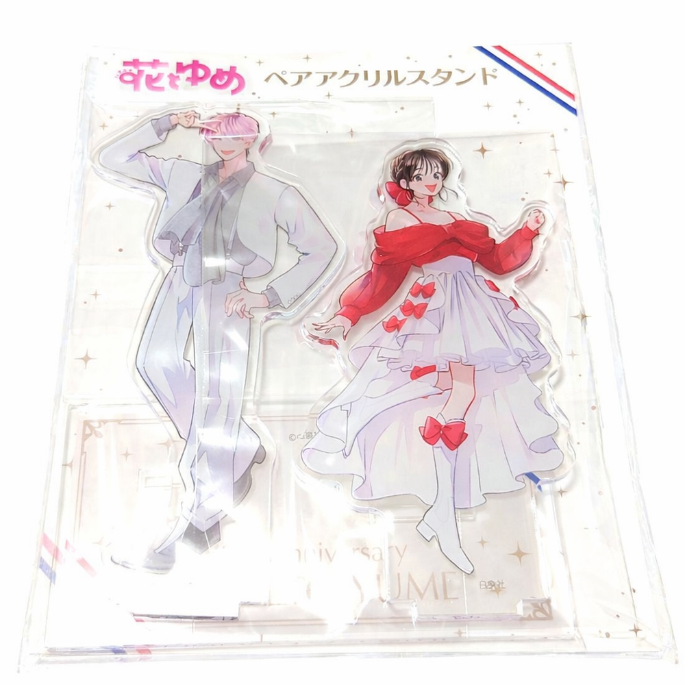 Tamon's B-Side pair Acrylic Stand Figure Fukuhara Tamon Utage Kinoshita rare