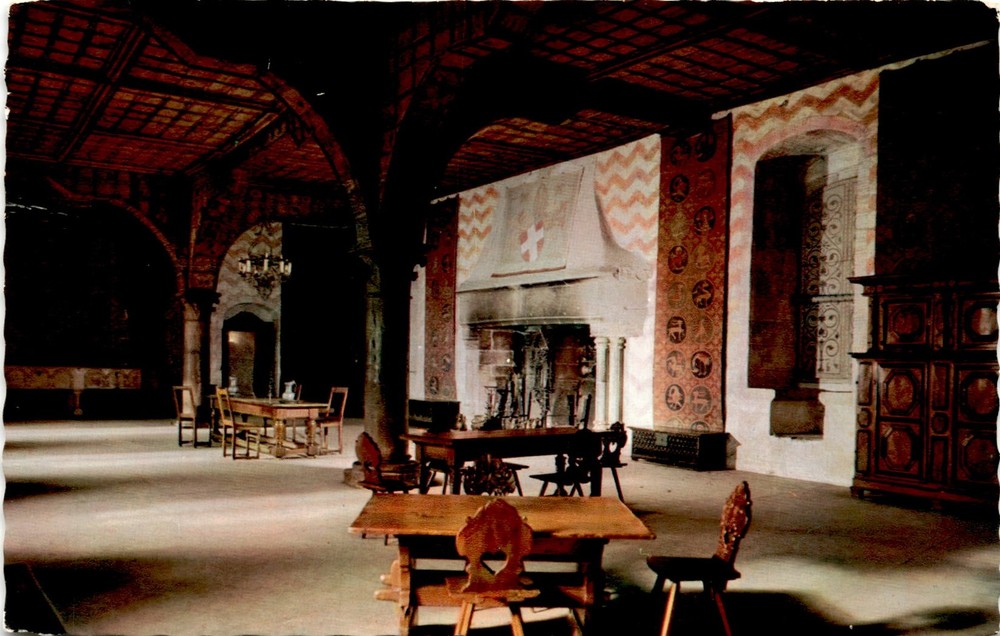 CHATEAU DE CHILLON (Lac Léman), Geneva, Geneva, Switzerland, Postcard