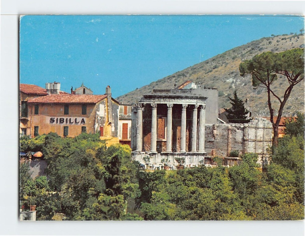 Postcard Ristorante Sibilla Tivoli Italy