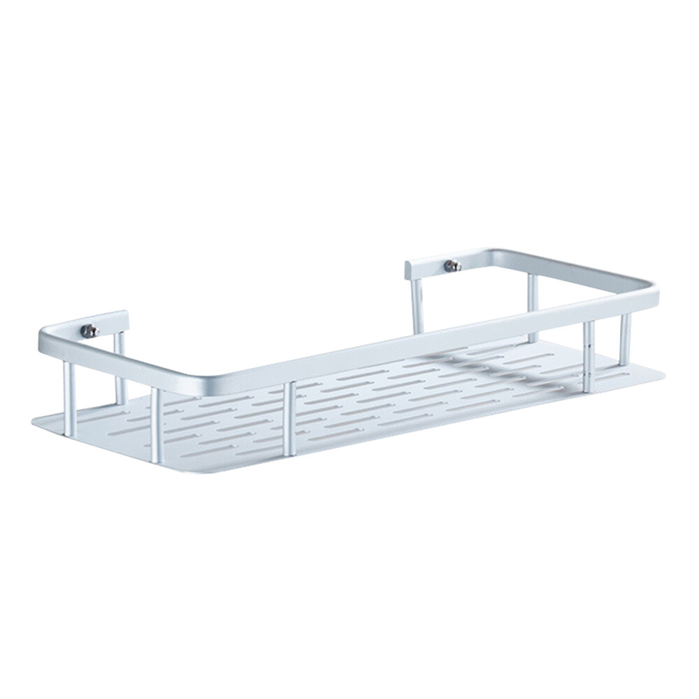 Aluminum Bathroom Shelf Kitchen Storage Shelf Sucking Disc Rack Bathroom