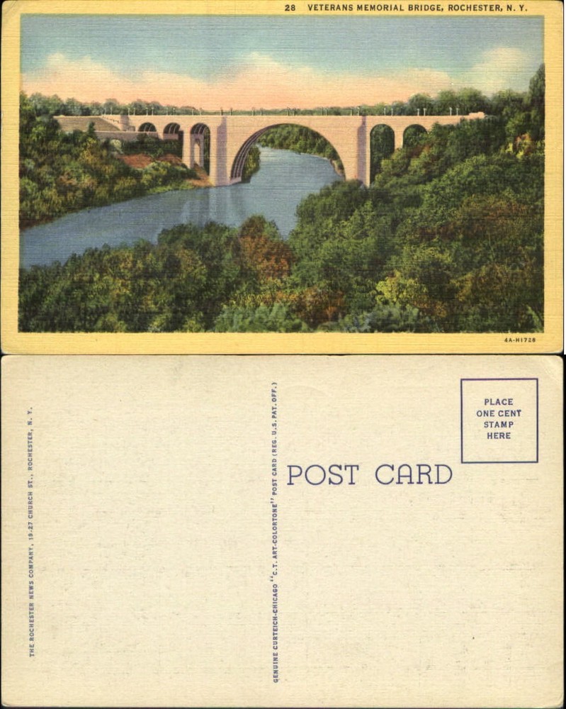 Veterans Memorial Bridge Rochester New York NY