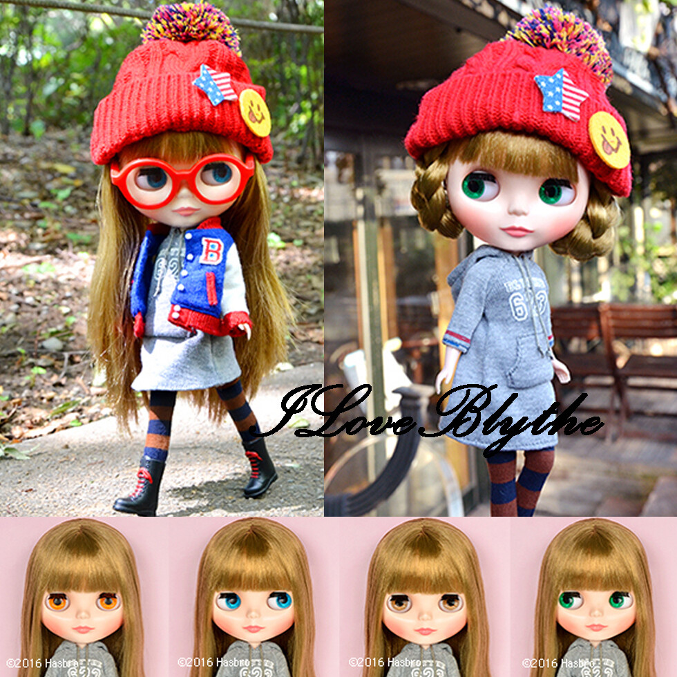 Hasbro Takara CWC Neo Blythe Varsity Dean Fashion Doll