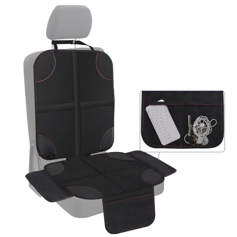 Anti-Slip Car Seat Mat for Baby Safety & Child Seat Stability  