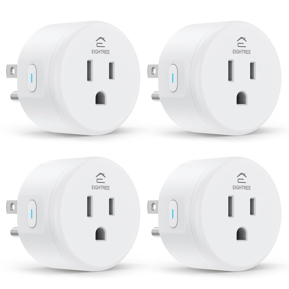 EIGHTREE Smart Plug, Home WiFi Outlet Works with Alexa & Google Home,...