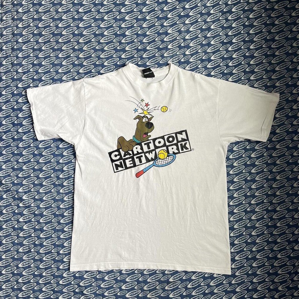 VTG Rare 90s Cartoon Network Scooby Doo Promo T Shirt