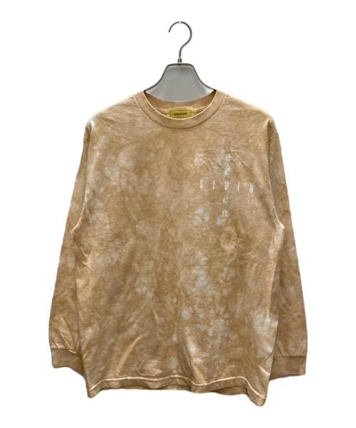 tie dye long sleeve cut and sew