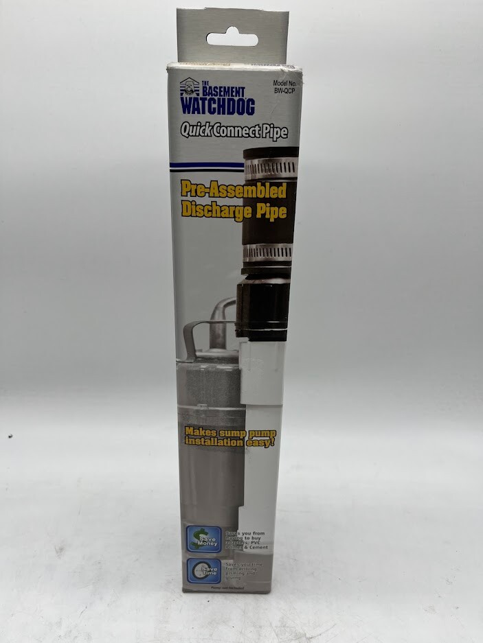 Basement Watchdog Quick Connect Pipe