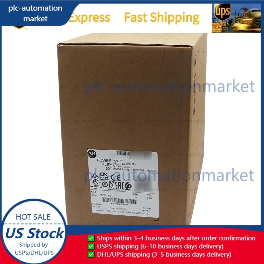 25C-D030N114 AB PowerFlex 527 AC Drive New Spot Goods Fast Shipping