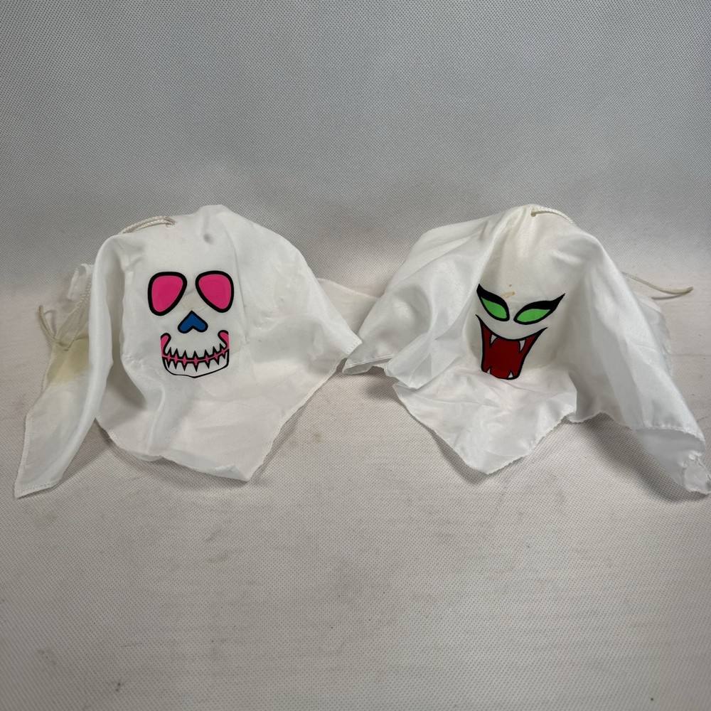 Set Of Vintage Halloween Sound Activated Haunting Ghost Eerie Sounds - READ