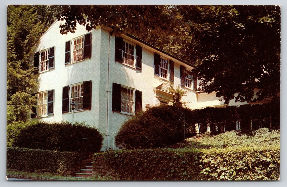 Denison University Delta Gamma Sorority House Granville Ohio Chrome Postcard