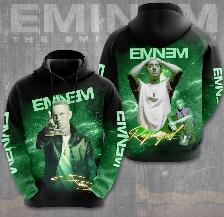 Cool design hot hot shirt Eminem best shirt 3D Hoodie Eminem shirt