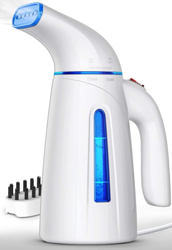 Portable 240ml Handheld Clothes Steamer for Garment Wrinkle Removal
