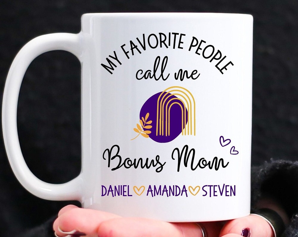 Bonus Mom Gift For Bonus Mom Mug Mother's Day For Bonus Mom Birthday