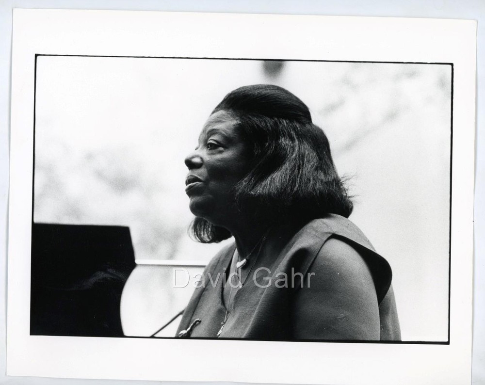 '78 Mary Lou Williams Rockefeller Center Jazz Pianist Original Gahr Photo B713