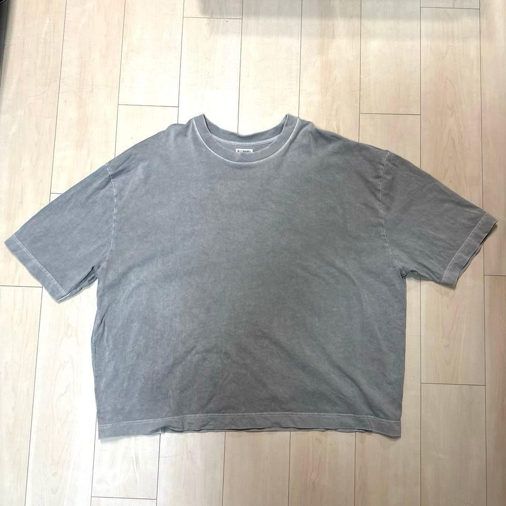 WILLY CHAVARRIA 18SS Big Silhouette T-Shirt M Gray Peru Made