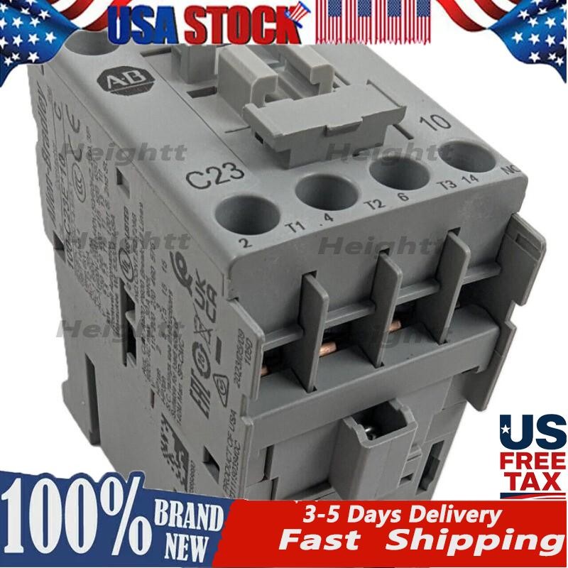 AB 100-C23EJ10 Contactor SER. C 23A 24V 3 NO Main Poles 1 NO AUX NEW NEW IN BOX