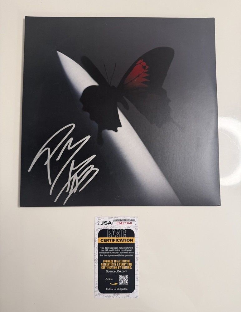 Post Malone Autographed Twelve Carat Toothache Vinyl Record Star JSA COA