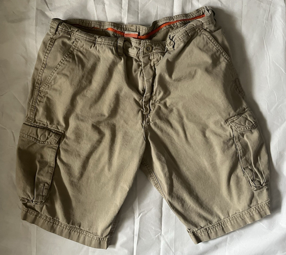 Vintage Nike The Athletic Dept Size 34 Khaki Cargo Shorts