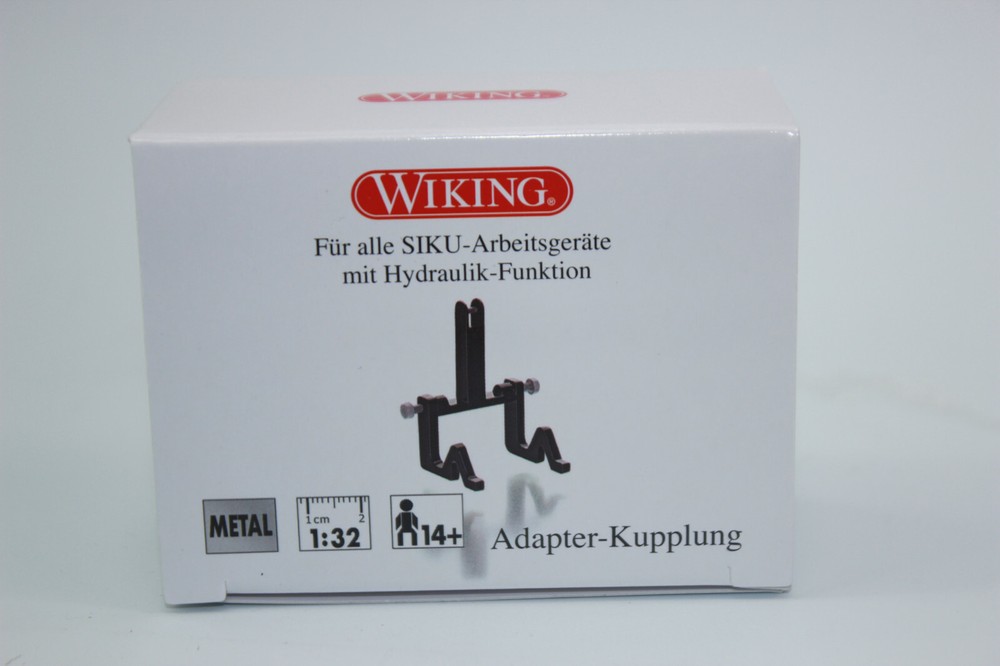 Wiking 077387 Adapter Coupling for Siku Farmer Tractor 1:32 New in OVP