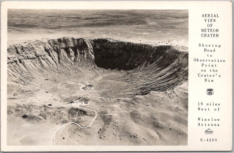 WINSLOW, Arizona RPPC Photo Postcard 