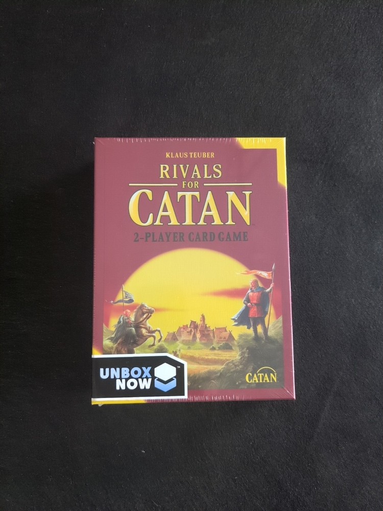 Rivals for Catan Klaus Teuber Board Game 2 Player Strategy Card Game New In Box