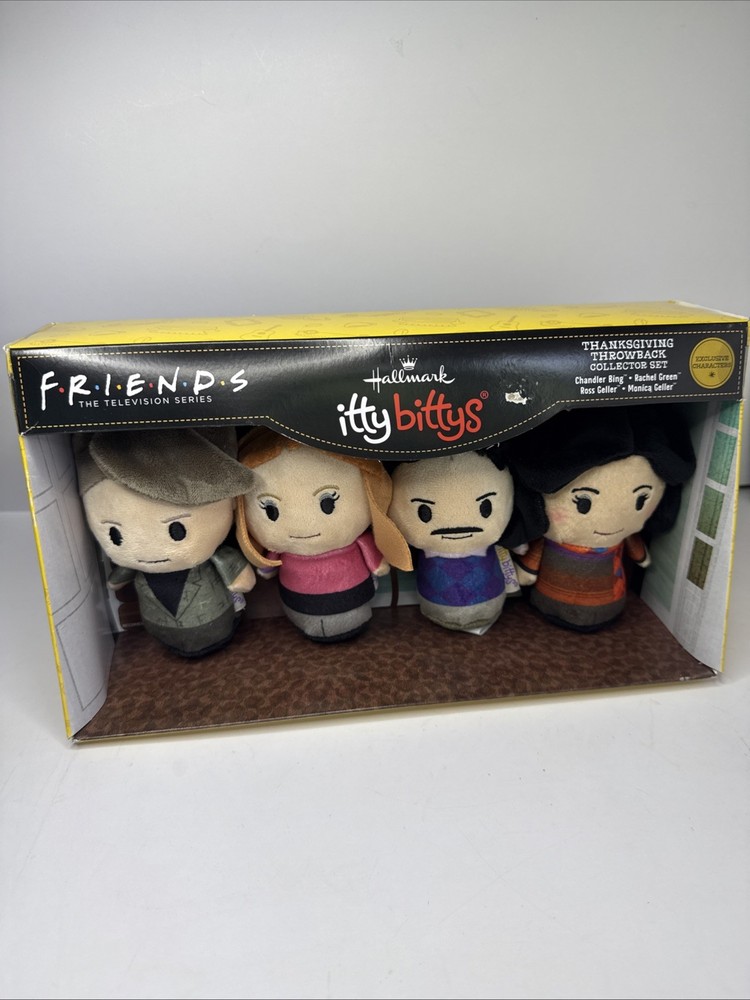(New) Hallmark itty bittys Friends 1980s 