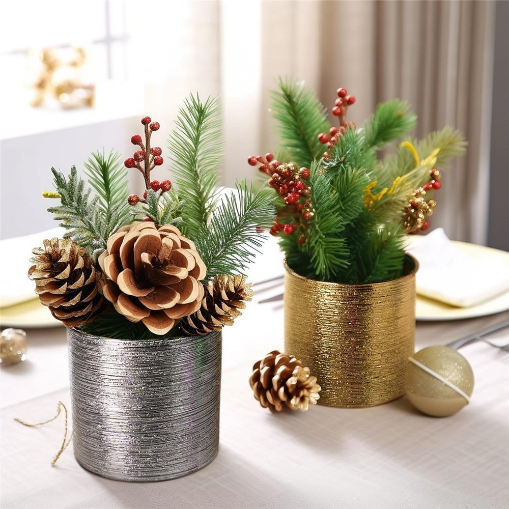 Flower Ceramic Vase Decor Centerpiece Home Wedding  Etched Cylinder Planter New