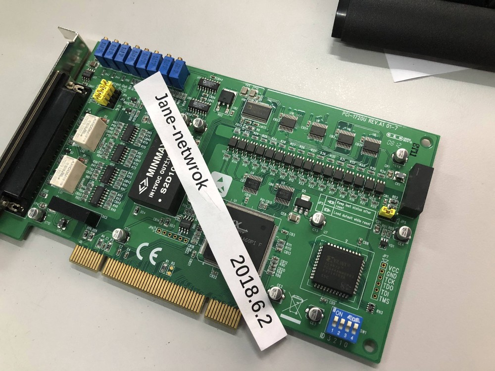 1PCS USED PCI-1720U REV A1 Have warranty (DHL or Fedex shipping)