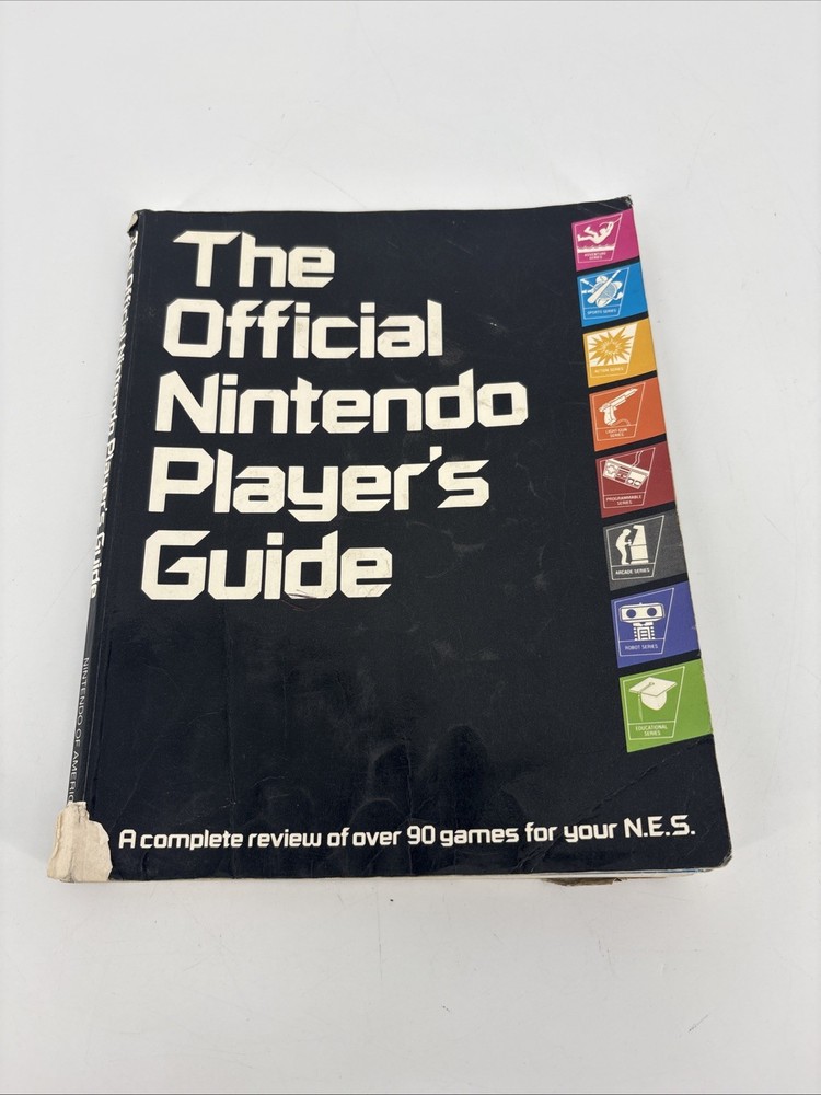 The Official Nintendo Player's Guide NES 1987 Vintage Nintendo. USA Seller.