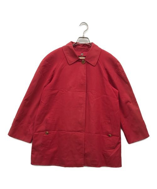 Burberry'S Nova Check Half Coat With Liner Size S