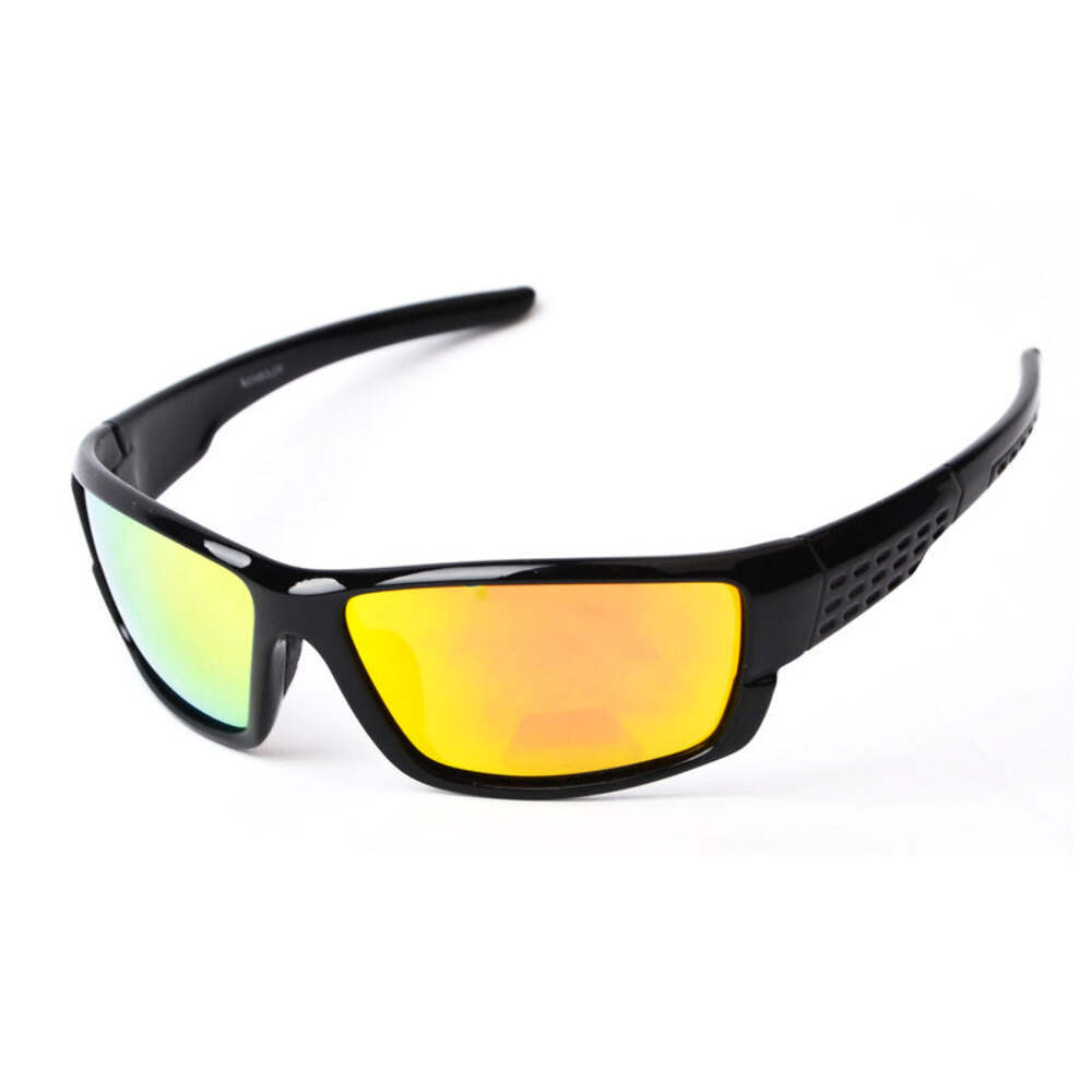 Polarized Sports Sunglasses for Men, UV400 Protection, TAC Lenses, Resin Frame,