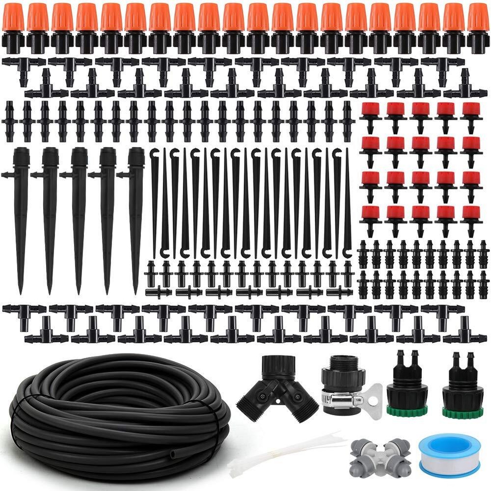 Garden Irrigation Kit131ft 1/4