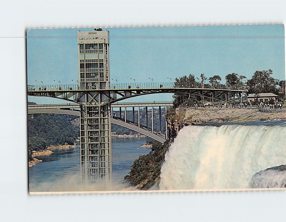Postcard Prospect Point Niagara Falls New York USA