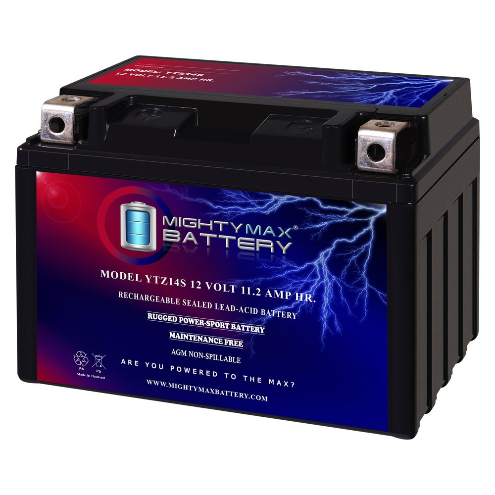 Mighty Max 12V 11.2Ah Replacement Battery for Yamaha V Star XVS 950 2009